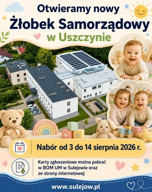 Nowy żłobek samorządowy w Uszczynie – nabór od 3 sierpnia