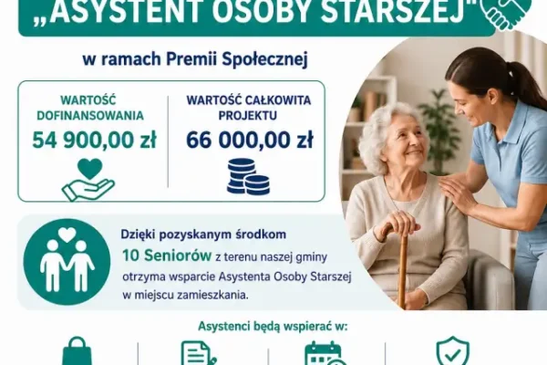 Gmina Sulejów uruchamia projekt „Asystent Osoby Starszej” – rusza nabór uczestników