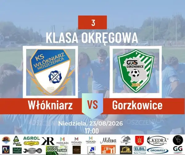 Włókniarz Moszczenica podejmie Gorzkowice w 3. kolejce klasy okręgowej