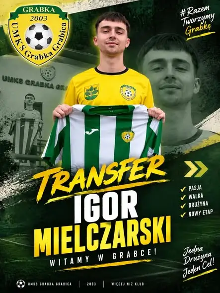 Nowy trener i transfer w Grabce Grabica przed sezonem