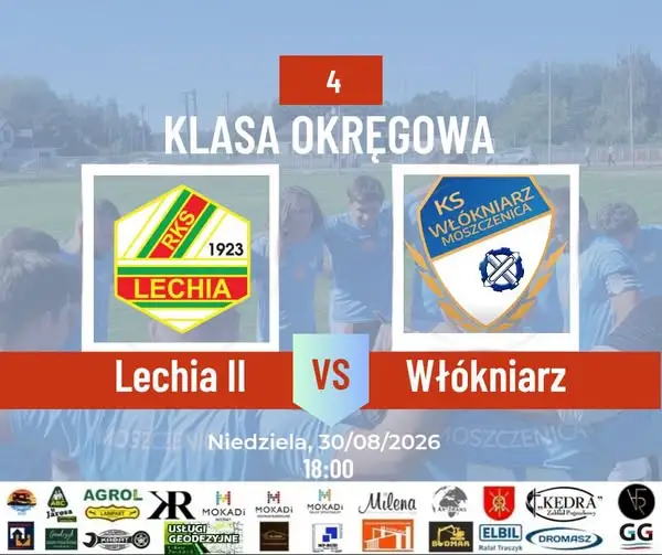 Włókniarz Moszczenica zagra dziś z Lechią II Tomaszów Mazowiecki