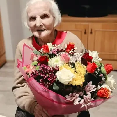 Pani Anna Mirecka z Gminy Czarnocin świętuje 103. urodziny