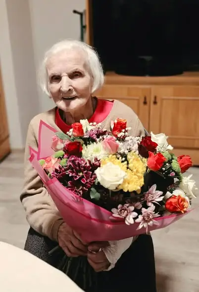 Pani Anna Mirecka z Gminy Czarnocin świętuje 103. urodziny