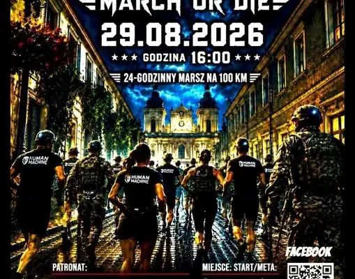 Human Machine w Piotrkowie: 100 km marszu i walka z własnymi granicami