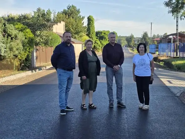 Gmina Grabica zakończyła przebudowę drogi Grabica-Lubonia