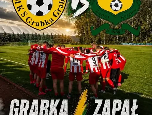 Grabka Grabica podejmie Zapał Krzętów w domowym meczu A Klasy Decathlon