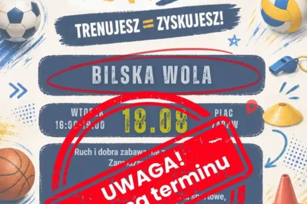 Przystanek Offline w Bilskiej Woli przełożony z powodu pogody