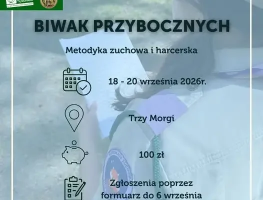 Biwak Przybocznych w Piotrkowie Trybunalskim – rozwój kadry harcerskiej