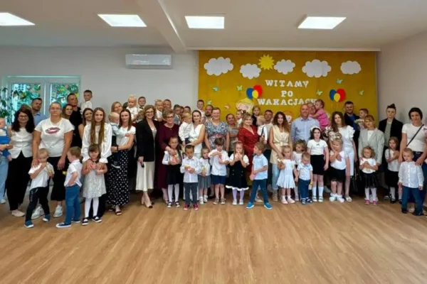Wójt Gminy Łęki Szlacheckie z wizytą w szkołach na rozpoczęcie roku szkolnego
