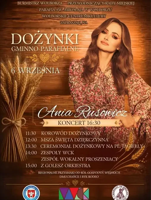 Dożynki Gminno-Parafialne w Wolborzu już w niedzielę – rozpoczęcie o 11:30