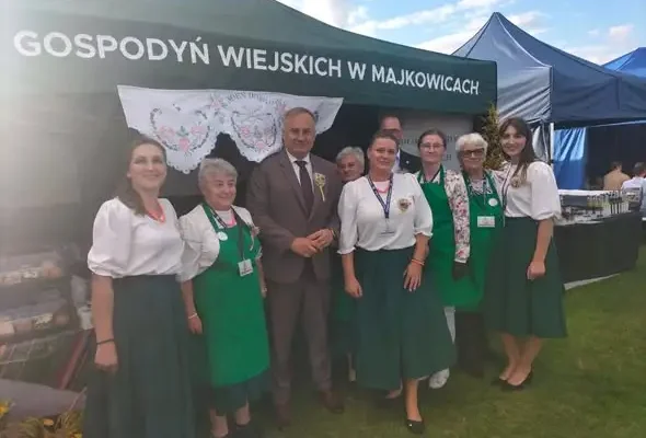 KGW Majkowice na Dożynkach Powiatowo-Gminno-Parafialnych w Czarnocinie
