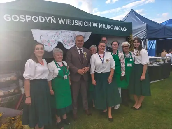 KGW Majkowice na Dożynkach Powiatowo-Gminno-Parafialnych w Czarnocinie