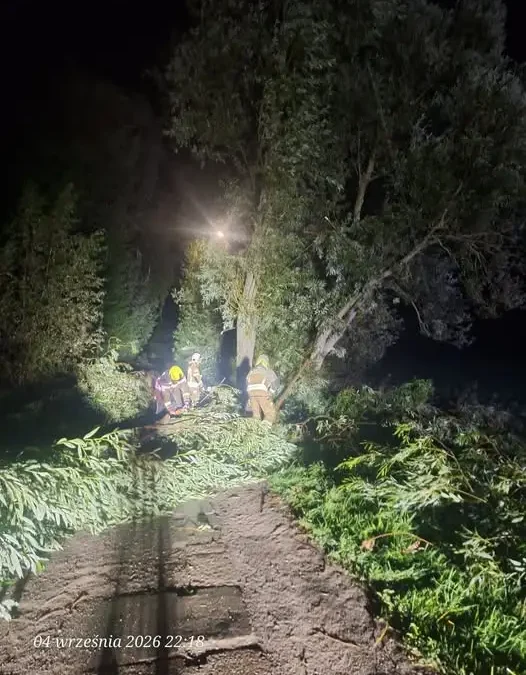 Miejscowe zagrożenie w Woli Moszczenickiej – interwencja OSP KSRG Moszczenica