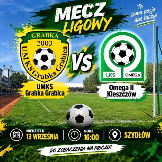 Grabka Grabica szuka przełamania. W niedzielę mecz z Omegą Kleszczów II
