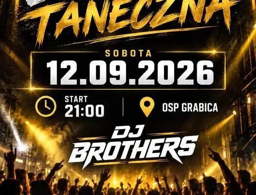 Zabawa taneczna w Grabicy już w sobotę 12 września