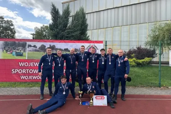 Brązowy medal dla OSP Wolbórz na Wojewódzkich Zawodach Sportowo-Pożarniczych w Łowiczu