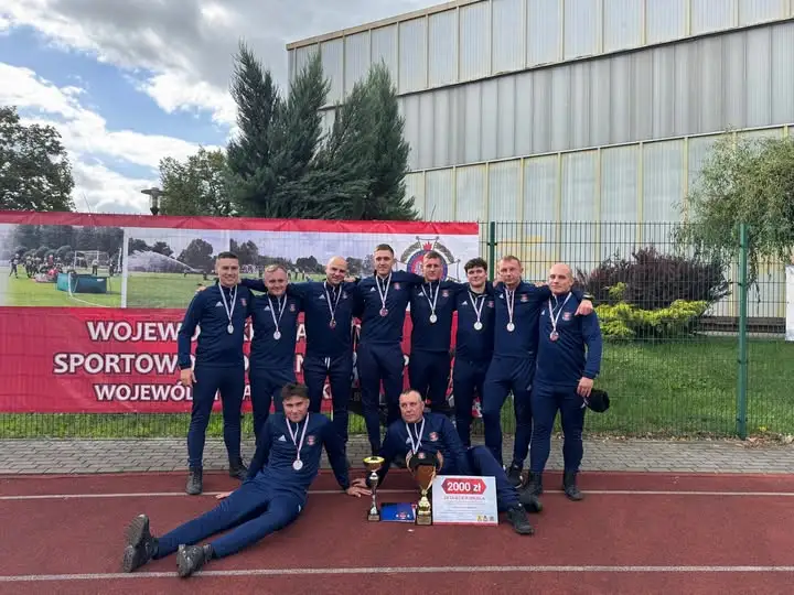 Brązowy medal dla OSP Wolbórz na Wojewódzkich Zawodach Sportowo-Pożarniczych w Łowiczu