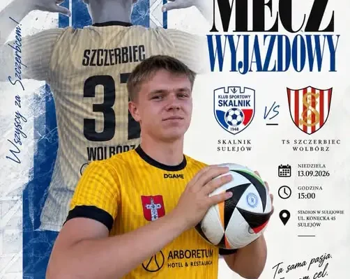 Szczerbiec Wolbórz zagra na wyjeździe ze Skalnikiem Sulejów w 6. kolejce