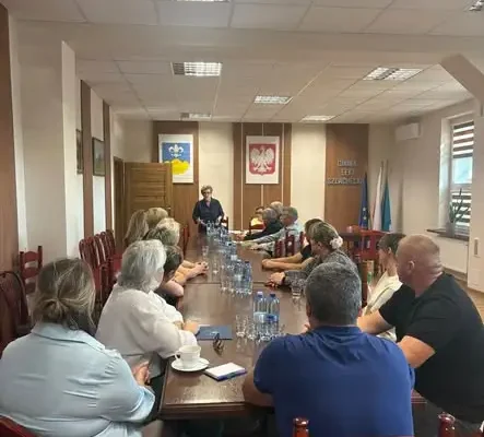 Wójt Gminy Łęki Szlacheckie spotkała się z sołtysami. Omawiano inwestycje i potrzeby mieszkańców