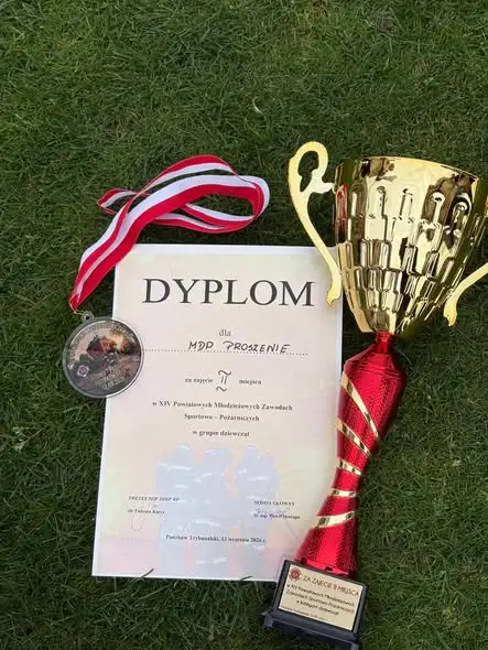 Młodzieżowe Drużyny Pożarnicze z gminy Wolbórz z sukcesami na XIV Powiatowych Zawodach Sportowo-Pożarniczych w Piotrkowie
