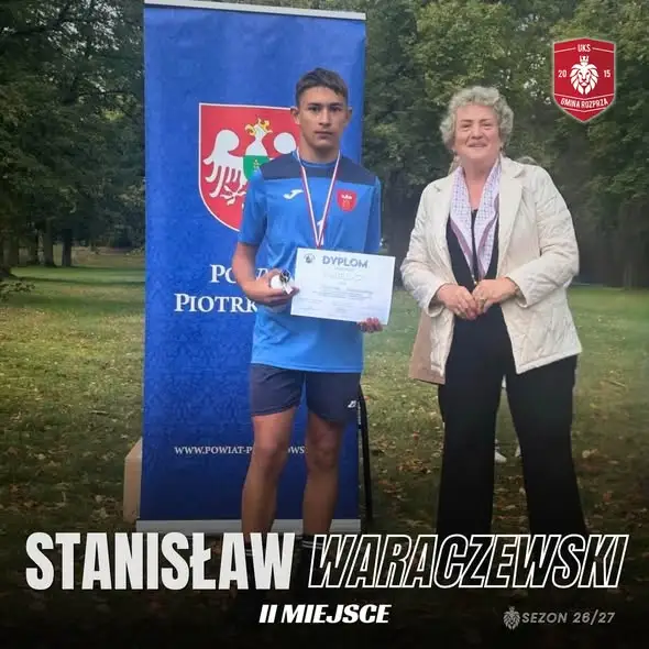Mistrzostwa Powiatu w Biegach Przełajowych: Sukces Ksawerego Szymańskiego i Stanisława Waraczewskiego