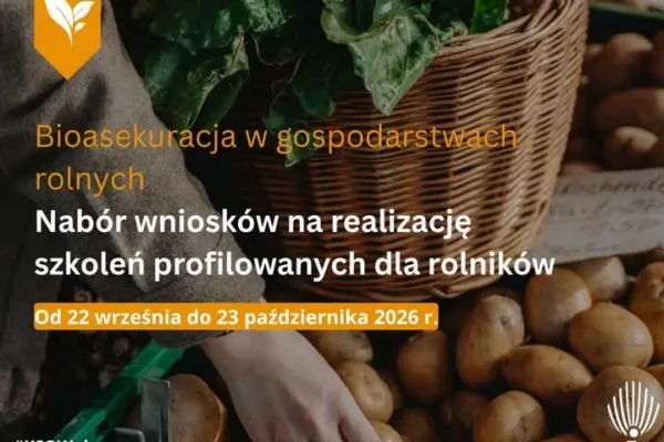 ARiMR: 4 mln zł na szkolenia dla rolników z bioasekuracji