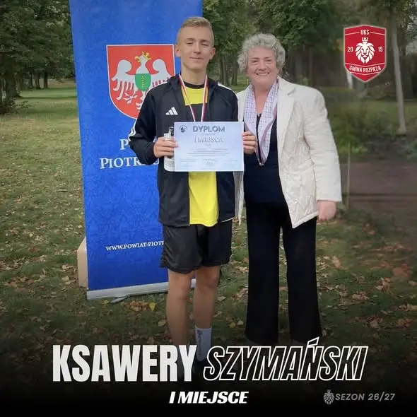 Mistrzostwa Powiatu w Biegach Przełajowych: Trzech zawodników UKS Gminy Rozprza na podium