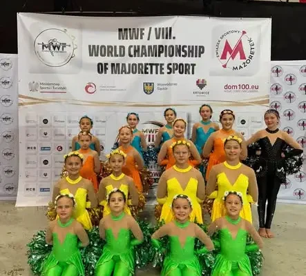 Mażoretki Perły Sulejów w TOP 10 Mistrzostw Świata w Katowicach