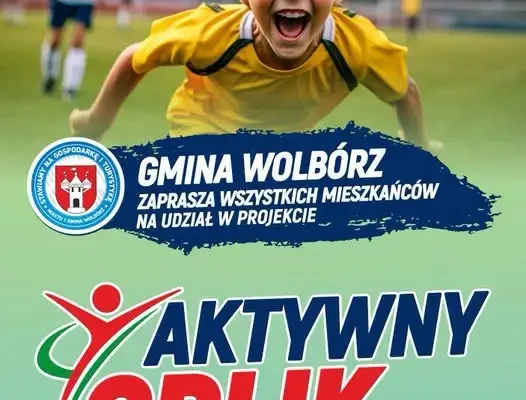 Wolbórz: sportowe sobotnie przedpołudnie na Orliku już 3 października