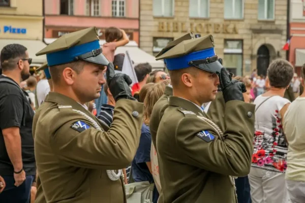 Uroczystości na cmentarzu w Milejowie: pamięć o bohaterach września 1939