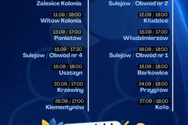 Mieszkańcy Sulejowa zdecydują o wydatkach z funduszu sołeckiego