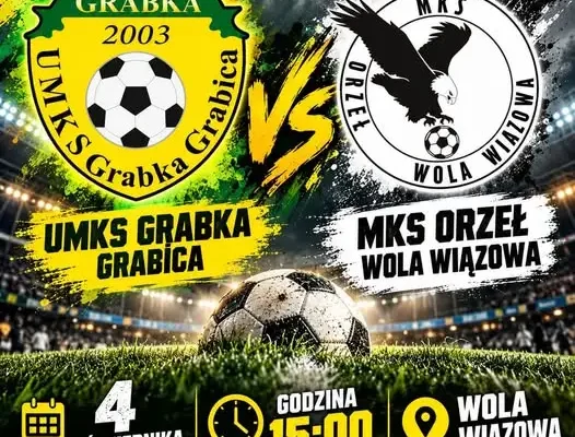 Grabka Grabica walczy o czwarte zwycięstwo z rzędu. Rywalem Orzeł Wola Wiązowa