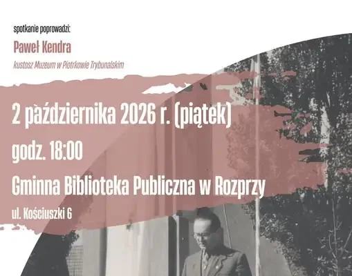 Spotkanie o Sławomirze Jarosie – społeczniku i badaczu historii Rozprzy